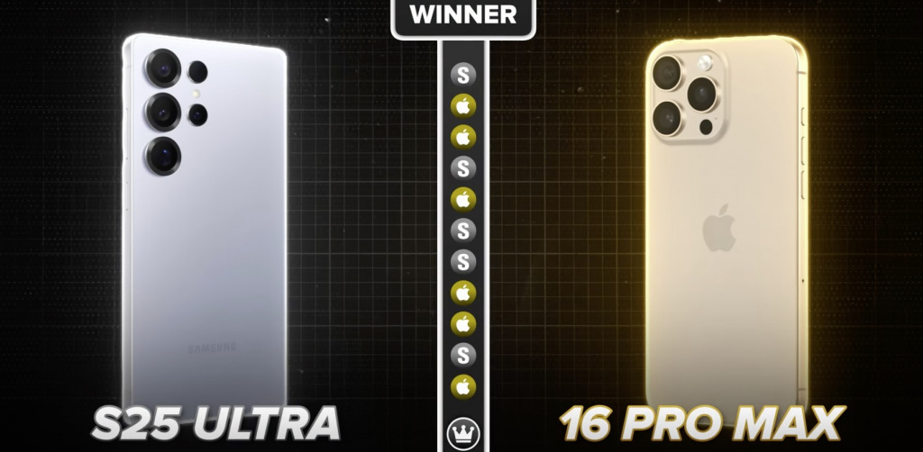 S25 vs iPhone 16 Pro