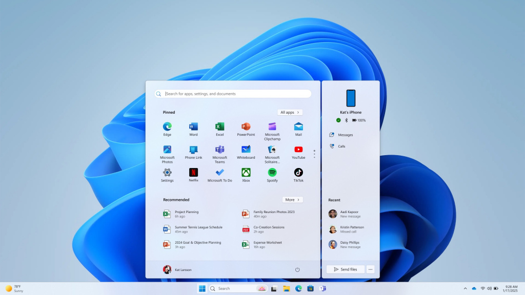 iOS Windows 11